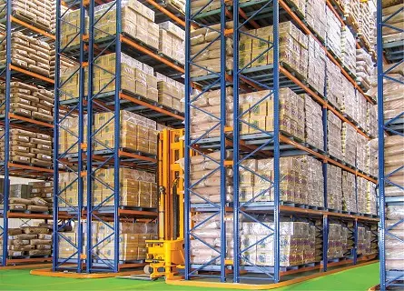 قفسه بندی پالت راک راهرو باریک