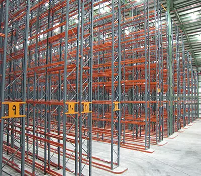 قفسه بندی پالت راک راهرو باریک