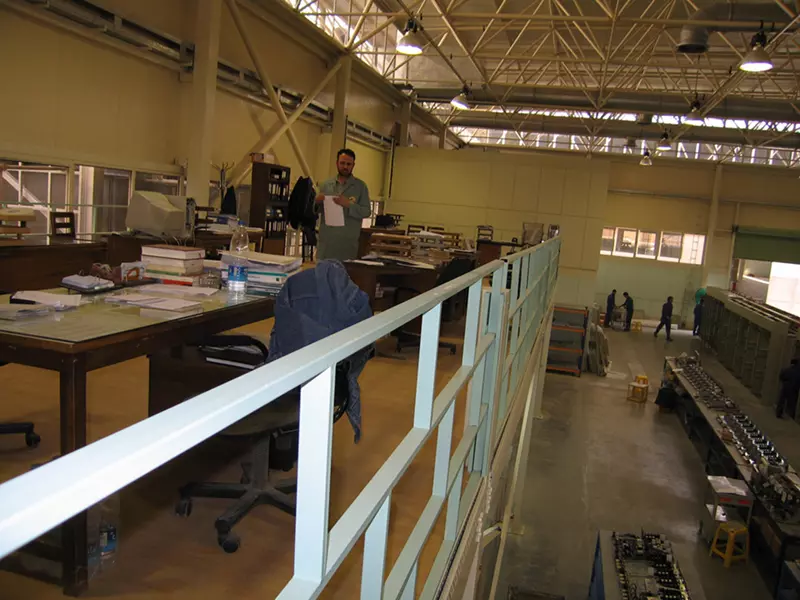 مشخصات فنی نیم طبقه پیش ساخته (مزنین)