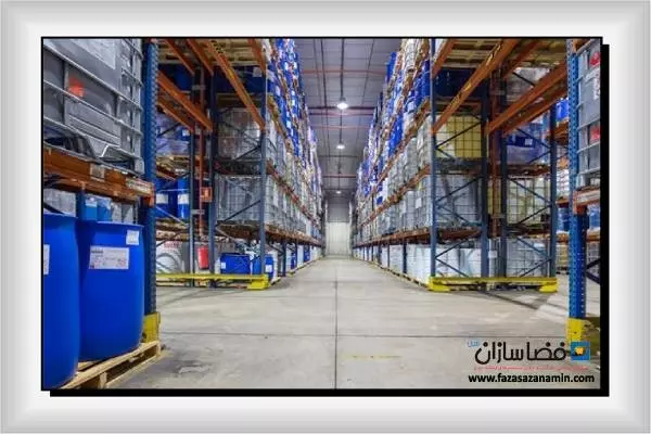 نکات قفسه بندی و ایمنی انبار