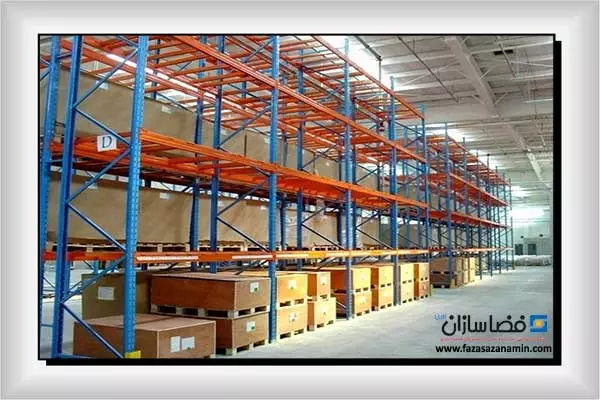 استفاده از سیستم عرشه در قفسه بندی پالت راک