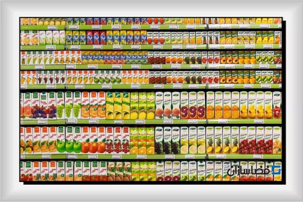 دسته بندی محصولات در قفسه بندی فروشگاهی خرده فروشی