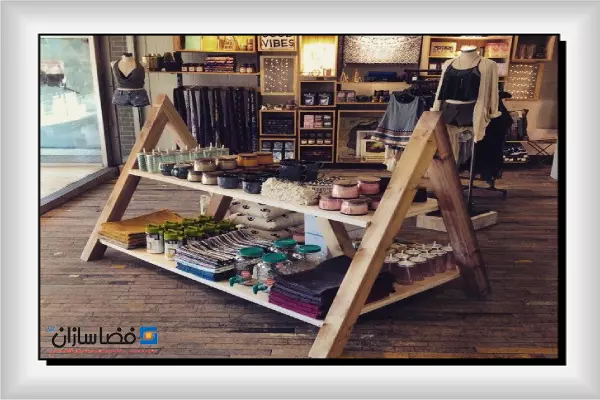 نمایش فصلی محصولات با قفسه بندی مثلثی