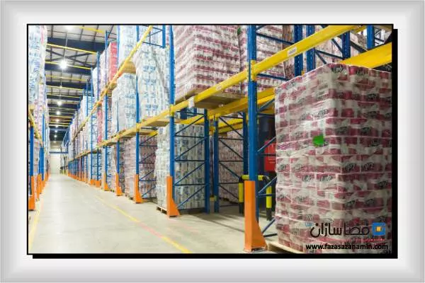 انواع قفسه دو عمقی