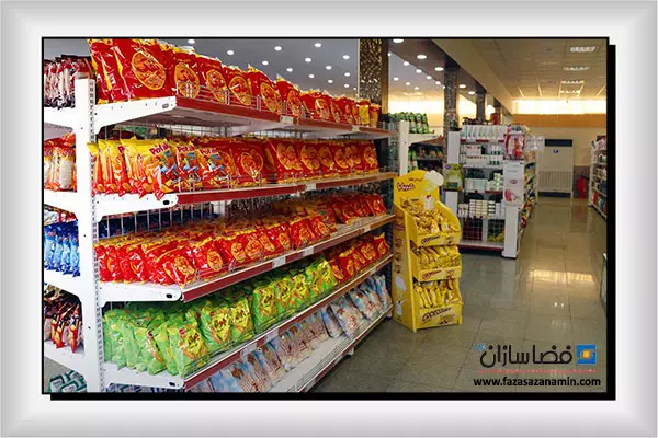 کاربردی ترین مدل قفسه فروشگاهی