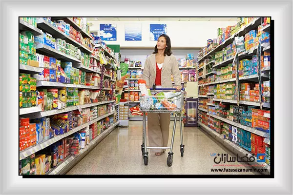 قفسه فروشگاهی آزاد