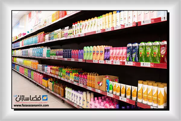 قفسه فروشگاهی دیواری