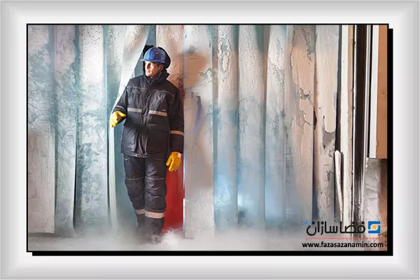 ایمنی افراد و قفسه های انبار در زمستان