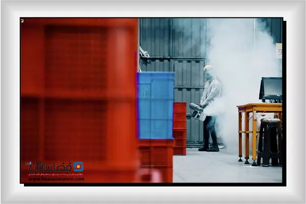 رعایت پروتکل های بهداشتی قفسه بندی انبارها در برابر کرونا