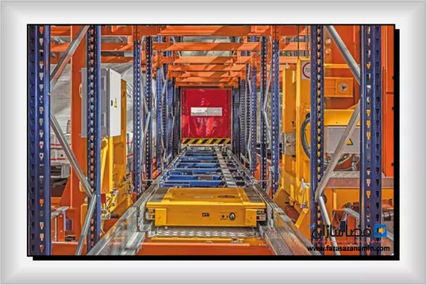 رول فرم قفسه های ذخیره سازی پالت راک