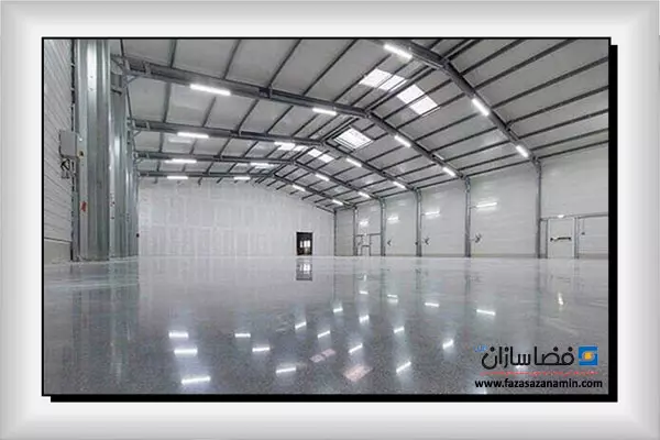 انتخاب بهترین کفپوش انبار