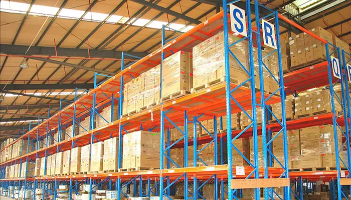  کد گذاری قفسه های انبار کارخانه