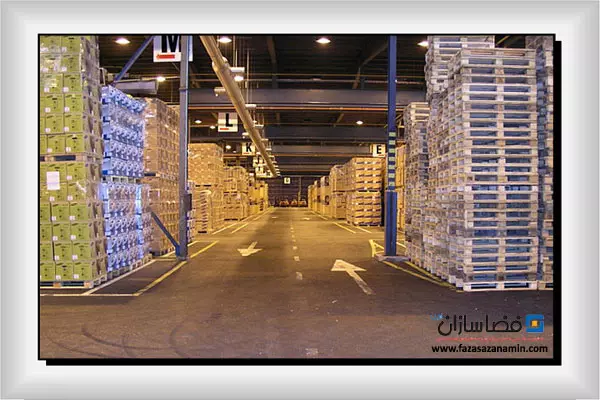 محاسبه فضای انبار