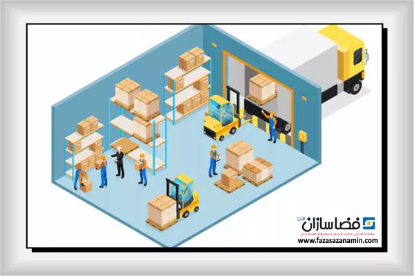 اندازه گیری مساحت انبار