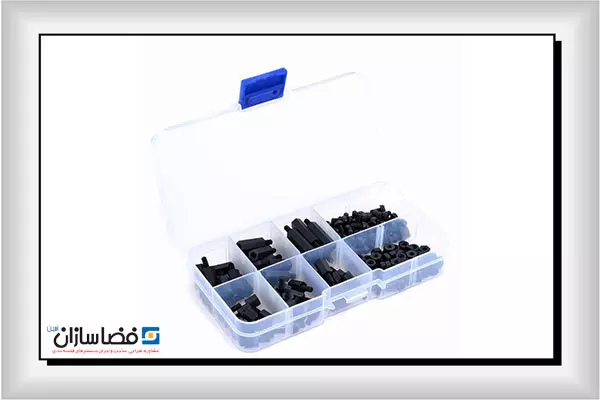 ویژگی های باکس های نگهدارنده پیچ و مهره