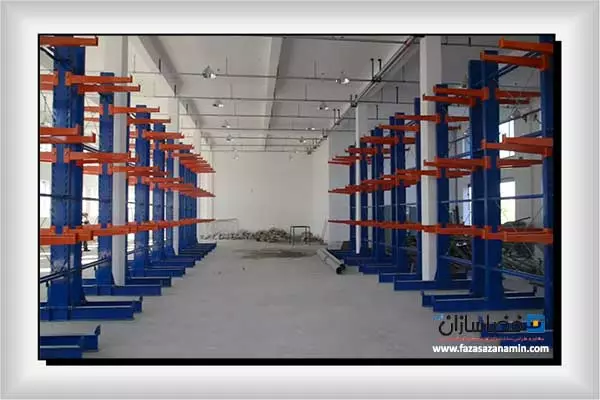 انواع قفسه بندی سبک و سنگین انبار