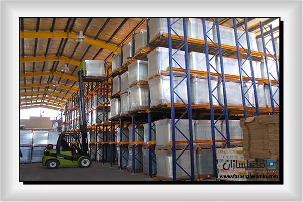 نحوه تعمیر قفسه بندی پالت راک