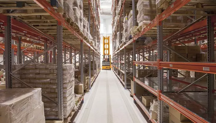 قفسه بندی پالت راک راهرو باریک