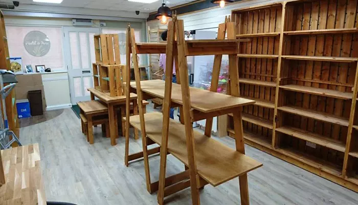 قفسه بندی مغازه کوچک