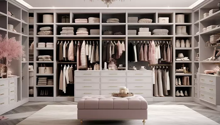 قفسه بندی کمد دیواری اتاق خواب